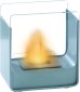 Kamin Maxx Tischfeuer, silber