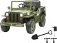 Jamara Ride-On E-Fahrzeug Jeep Willys MB, army grn