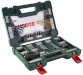 Bosch Zubehrkoffer-Set V-Line 91-tlg. mit Ratschen-Schraubendreher und Magnetstab