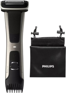 Philips Ganzkrper-Rasierer/Trimmer "Bodygroom Series 7000" BG 7025, silber/schwarz