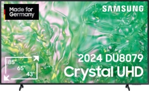 Samsung 4K Fernseher "Crystal UHD" DU8079, 75 Zoll/189 cm, Energieeffizienzklasse G (Spektrum AbisG)