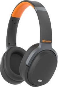 Denver Bluetooth OnEar-Kopfhrer BTN-210, schwarz/orange
