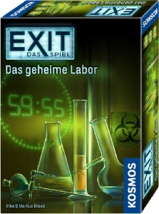 Kosmos EXIT das Spiel "Das geheime Labor"