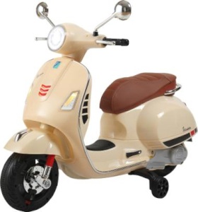 Jamara Ride-on E-Roller "Vespa GTS 125", beige