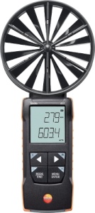 testo 417 digitales 100 mm Flgelrad-Anemometer mit App-Anbindung