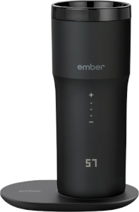 Ember Becher mit Temperaturregelung "Travel Mug 2+" 355 ml, schwarz