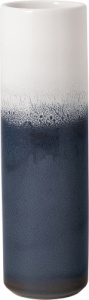 Villeroy & Boch Steingut-Vase "Lave Home Cylinder", bleu