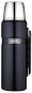 Thermos Isolierflasche Stainless King 1,2 l, blau