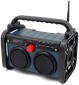Soundmaster Baustellenradio DAB85BL mit LED-Arbeitsleuchte, blau schwarz