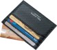 Tru Virtu Leder-Kartenetui Wallet Soft Hi-Tech, schwarz