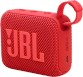 JBL by Harman tragbarer Bluetooth Lautsprecher Go 4, rot