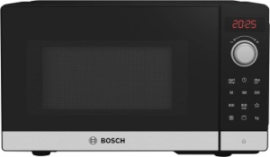 Bosch Edelstahl Grill-Mikrowelle FEL023MS2, schwarz