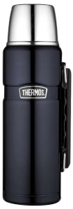 Thermos Isolierflasche "Stainless King" 1,2 l, blau