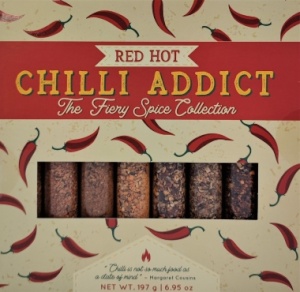eat.art Gewrzset "Red Hot Chili Addict" 8 Glasrhrchen