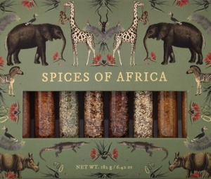 eat.art Gewrzset "Spices of Africa" 8 Glasrhrchen