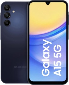 Samsung Smartphone "Galaxy A15" 5G 128 GB, Blue black