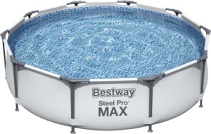 Bestway Pool "Steel Pro Max Frame" ohne Pumpe 305 x 76 cm, grau