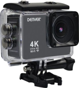 Denver 4K Action-Cam ACK-8062WAL mit WiFi, schwarz