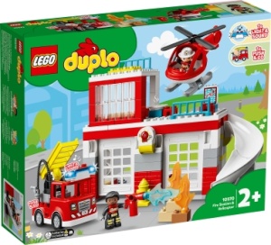 LEGO DUPLO "Feuerwache mit Hubschrauber"