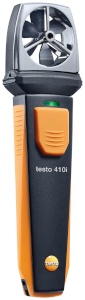testo Flgelrad-Anemometer 410i mit Smartphone-Bedienung