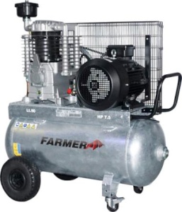 FARMER fahrbarer Industrie-Kolbenkompressor 890-90 Z PRO