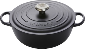 Le Creuset Gusseisen-Brter "La Marmite Signature" 32 cm, schwarz